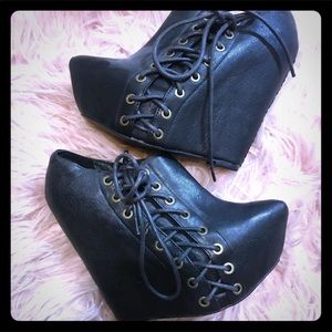 Jeffrey Campbell Zup platform wedges